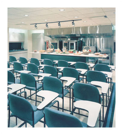 food demo with counter